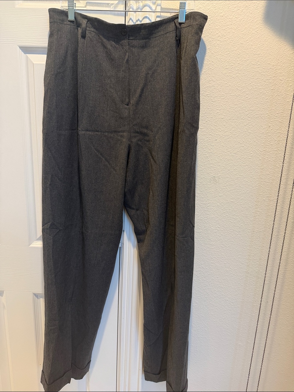 Jones New York Charcoal Gray Dress Pants Trousers Sz 16